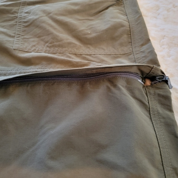 NWT Solid & Striped green zip off legs converable baggy pants Size large - Picture 8 of 15